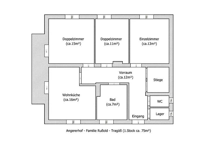 Apartment Angererhof-tragoess Am Gruenen